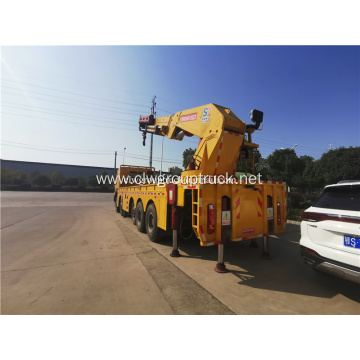 HOWO rear 3 axles folding arm crane